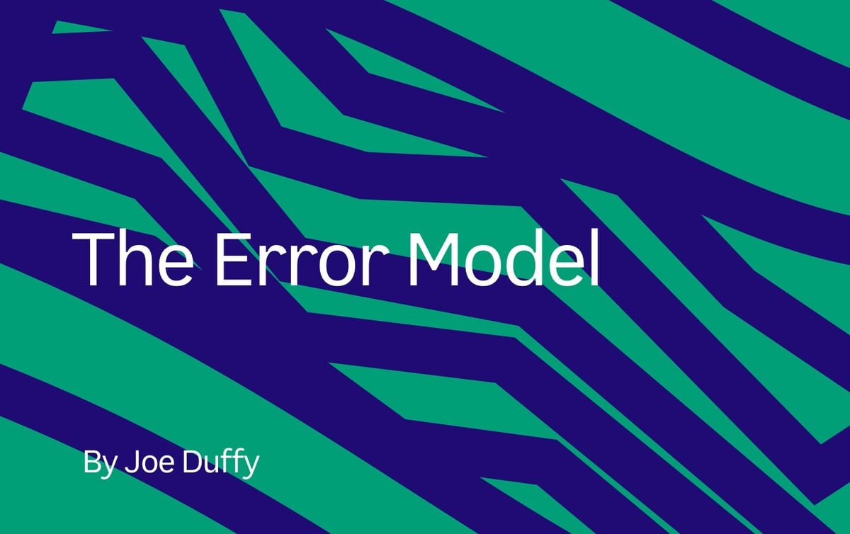 The error model
