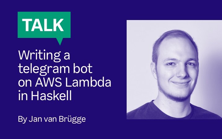 Tech Weeklies - writing a telegram bot on AWS Lamba in Haskell
