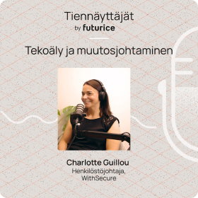 Charlotte Guillou's podcast with Futurice banner image