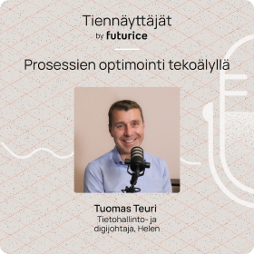 Tuomas Teuri's podcast with Futurice banner image