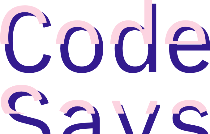 Code says
